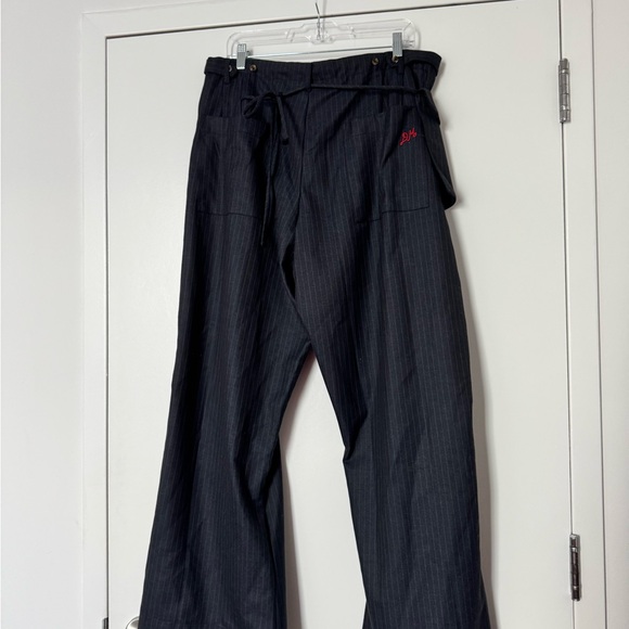 Damson Madder Tatianna Trouser Pinstrip Brand New - Picture 3 of 4